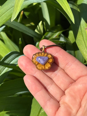 Tiffany Stone Ayahuasca Pendant Necklace