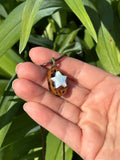 Atlantis Opal Hickory Nut Pendant Necklace