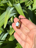 Atlantis Opal Hickory Nut Pendant Necklace