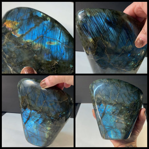 HUGE Labradorite Freeform! 1.838 kilo