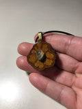 Prehnite Ayahuasca Pendant Necklace