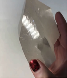 Huge Quartz Crystal Point, Natural-cut