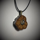 Prehnite Ayahuasca Pendant Necklace