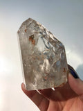Fire & Ice Quartz Obelisk
