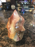 Polychrome Jasper Flame Display