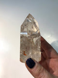 Fire & Ice Quartz Obelisk