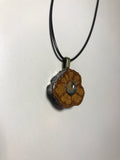 Prehnite Ayahuasca Pendant Necklace