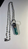 Hybrid Aura Quartz Copper Pendant Necklace