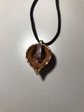 Vera Cruz Amethyst Heartnut Pendant Necklace