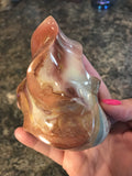 Polychrome Jasper Flame Display