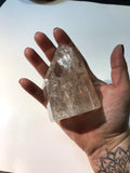 Fire & Ice Quartz Obelisk