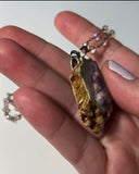 Tiffany Stone Antler Pendant Necklace