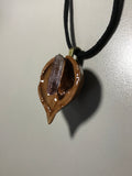 Vera Cruz Amethyst Heartnut Pendant Necklace