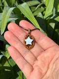 Atlantis Opal Hickory Nut Pendant Necklace