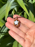 Atlantis Opal Hickory Nut Pendant Necklace