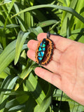 Nova Opal Walnut Pendant Necklace