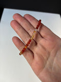 4mm Carnelian Stretch Bracelet