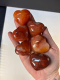 Carnelian Palm Heart