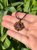 Aura Opal Butternut Pendant Necklace