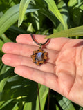 Labradorite Butternut Pendant Necklace