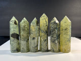 Prehnite with Epidote Standing Point