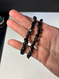 Rainbow Obsidian Nugget Stretch Bracelet