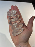 Polished/Faceted Clear Quartz Wand