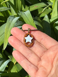 Atlantis Opal Hickory Nut Pendant Necklace