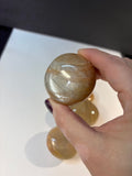 Chatoyant Moonstone Palm Stone