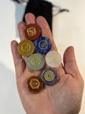 Chakra Palm Stone Set