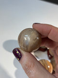 Peach Moonstone Sphere