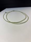 Faceted Peridot Beaded Necklace