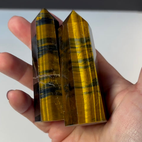 Tigers Eye Standing Point