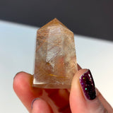 Rutilated Quartz Polished Standing Point #1