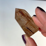 Rutilated Quartz Polished Standing Point #3