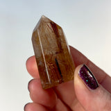 Rutilated Quartz Polished Standing Point #3