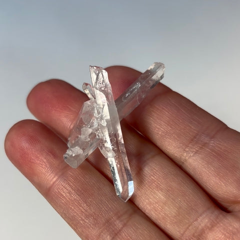 Extra Quality Lemurian Quartz Small Cluster #2