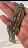 Labradorite Chip Beaded Necklace