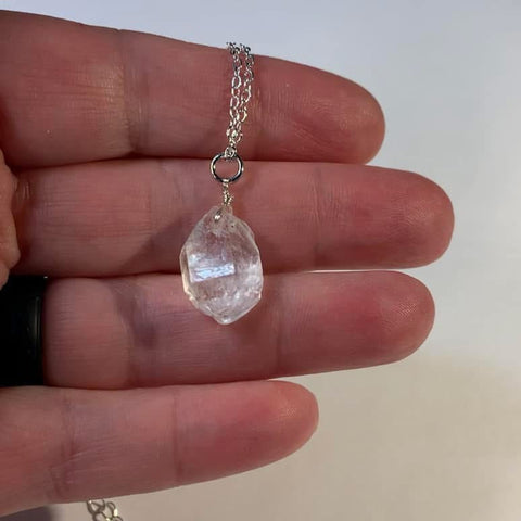 Herkimer Diamond Pendant Necklace