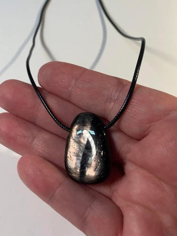 Hypersynthe Bead Pendant Necklace