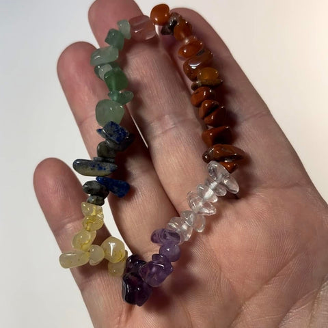 Chakra Chip Bracelets