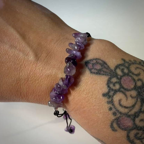 Amethyst Adjustable Bracelet