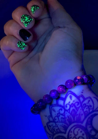 UV Reactive Yooperlite Bracelets