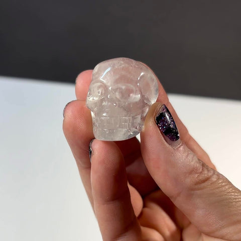 Clear Quartz Skull