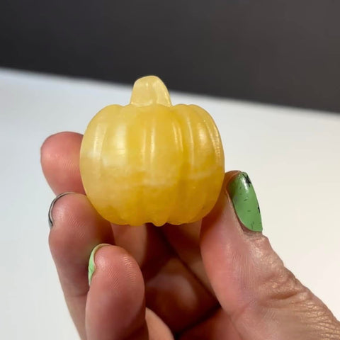 Orange Calcite Pumpkins