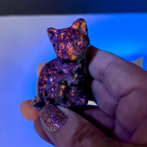 UV REACTIVE Yooperlite Cats