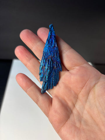 Cobalt Aura Kyanite