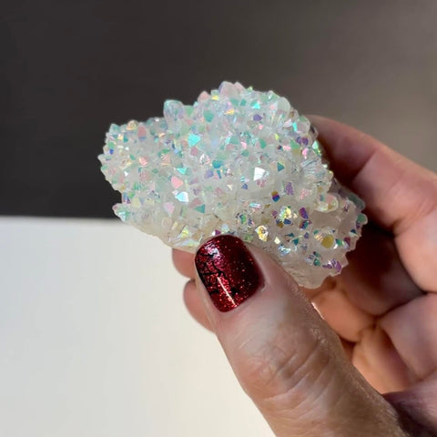 Angel Aura Quartz Cluster