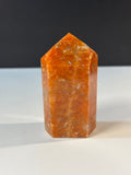 Orange Calcite Standing Point