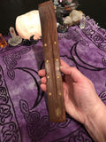 Wood Incense Burner - Diamond